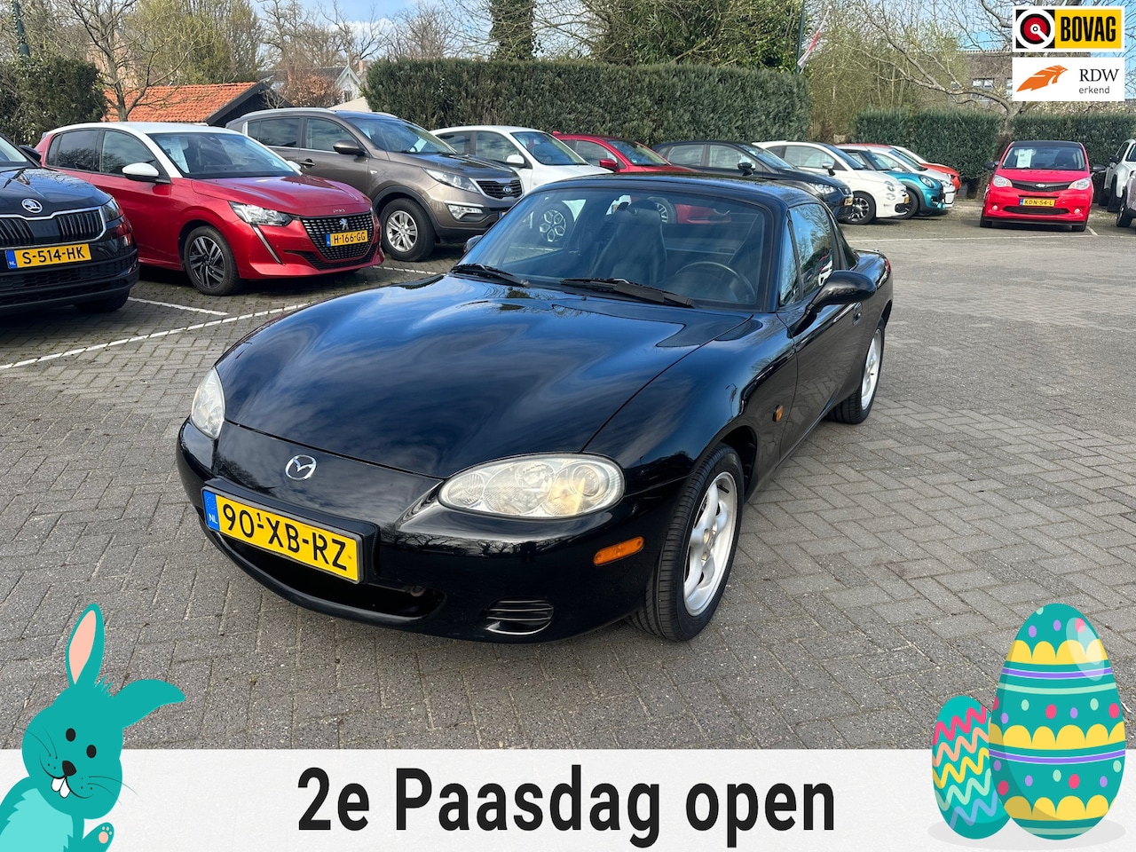 Mazda MX-5 - 1.6i Touring 1.6i Touring , airco ,164.000 km hardtop/softtop - AutoWereld.nl