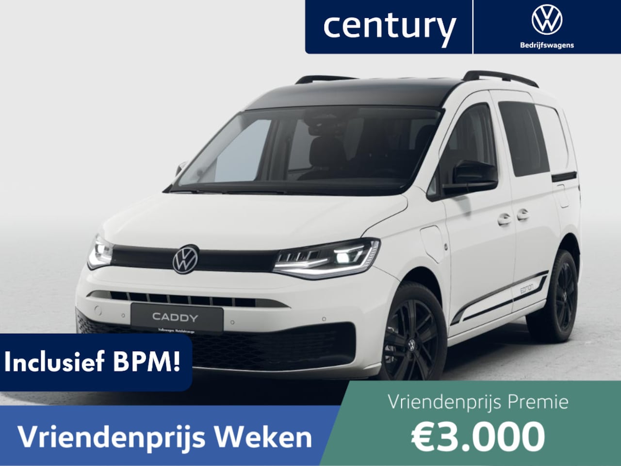 Volkswagen Caddy - Bedrijfswagens Flexible Limited Edition 1.5 eHybrid EU6 85 kW (115 pk) 275 - AutoWereld.nl