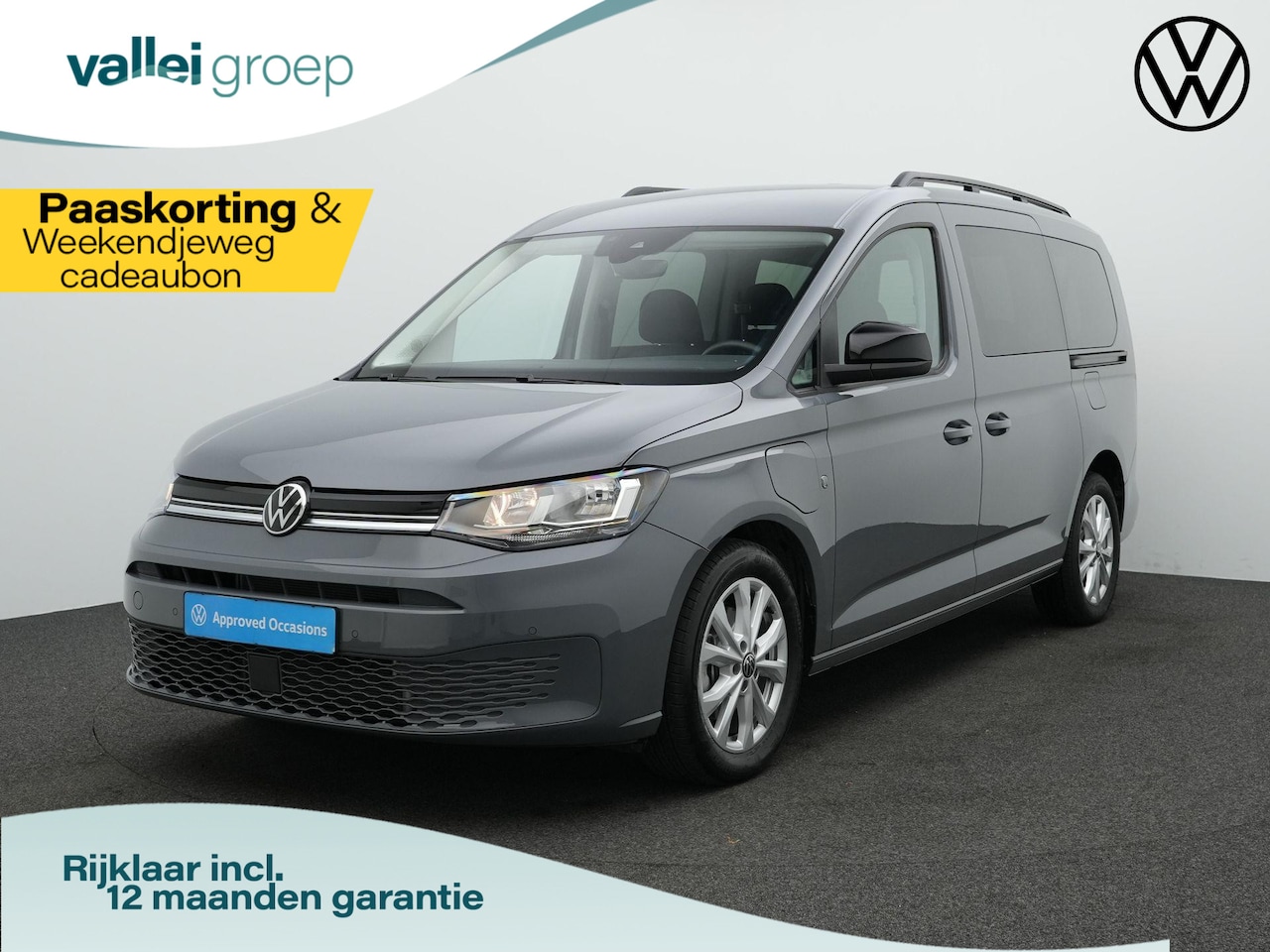 Volkswagen Caddy Maxi - Kombi 7-zits 1.5 TSI 115 pk DSG Hybride Life | Achteruitrijcamera | Stoelverwarming | Carp - AutoWereld.nl