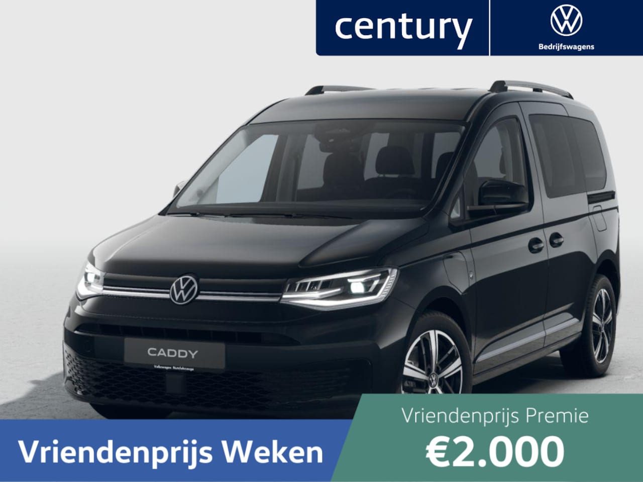 Volkswagen Caddy - Bedrijfswagens Kombi Style 1.5 eHybrid EU6 85 kW (115 pk) 2755 mm 6 ver - AutoWereld.nl
