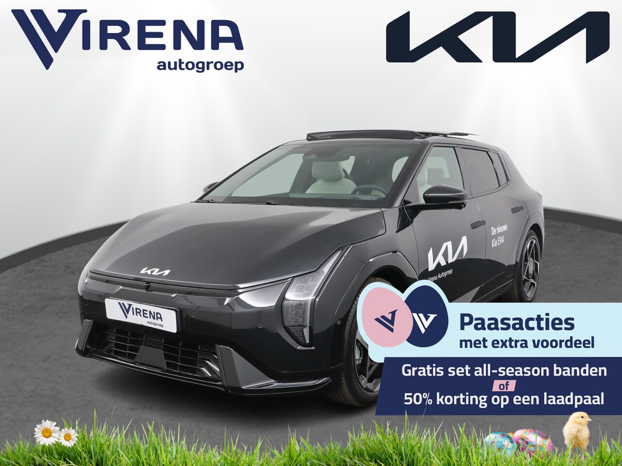 Kia EV4 - GT-PlusLine 81.4 kWh DEMO - Stoel/Stuur verwarming - Stoel ventilatie - Matrix koplampen - - AutoWereld.nl