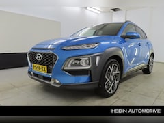 Hyundai Kona - 1.6 GDI HEV Premium Sky | Leder | Schuifdak | Trekhaak | Adaptive Cruise | Stoel + Stuurve