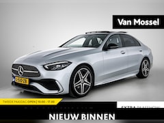 Mercedes-Benz C-klasse - 180 AMG Line | PANORAMADAK | ELEKTRISCHE STOELEN | DODEHOEKSENSOR |