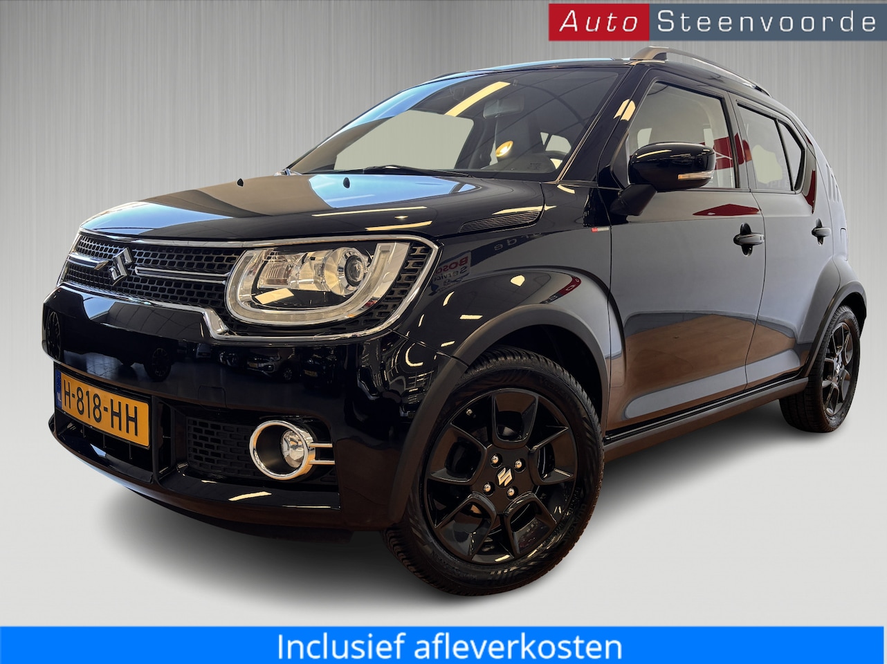 Suzuki Ignis - 1.2 Stijl * UNIEK MEEST COMPLETE VAN NL > HALF LEER * CRUISE * NAVI * KEYLESS - AutoWereld.nl