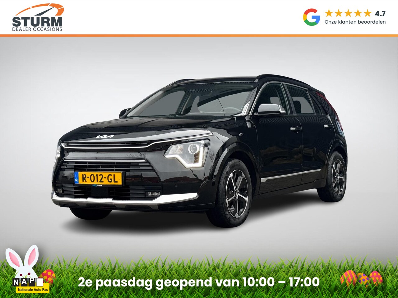 Kia Niro - 1.6 GDi Hybrid DynamicLine NL-Auto incl. Trekhaak! - AutoWereld.nl