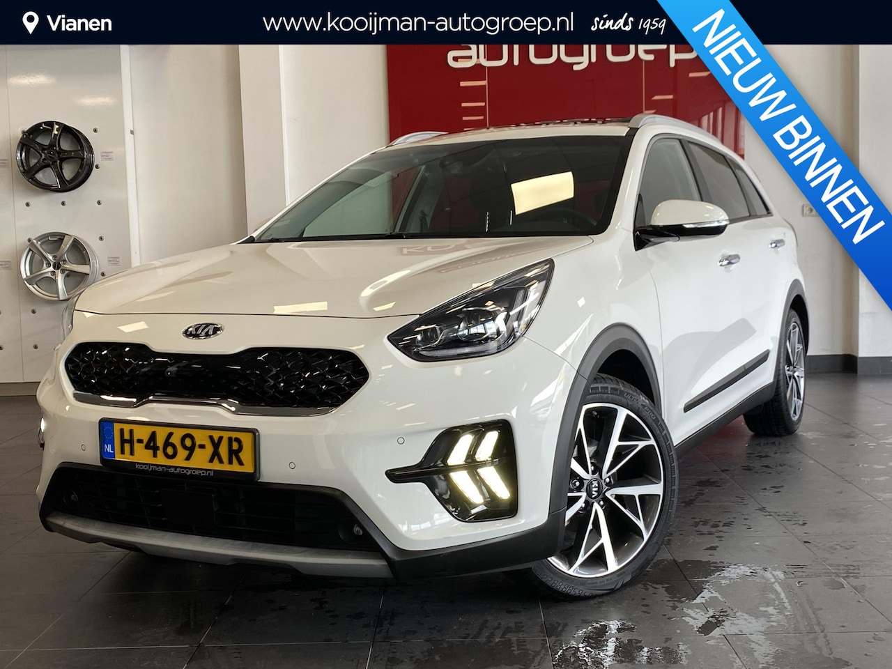 Kia Niro - 1.6 GDi Hybrid ExecutiveLine JBL, Stoelverwarming en verkoeling, Schuif-Kanteldak, 1300kg - AutoWereld.nl