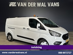 Ford Transit Custom - 2.0 TDCI 130pk L2H1 Inrichting Euro6 Airco | 2800kg Trekhaak | Omvormer | Camera | Apple C