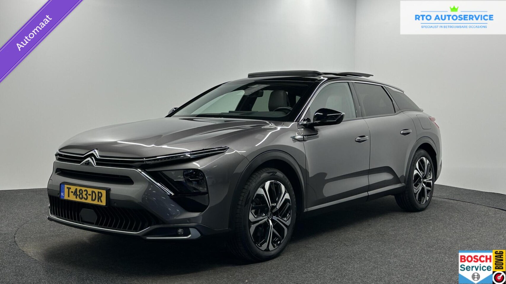 Citroën C5 X - 1.6 Plug-in Hybrid 225 Shine CAMERA PANO CARPLAY ADAPTIEF CRUISE. - AutoWereld.nl