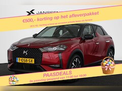 DS 3 - 3 E-Tense Opéra 54 kWh Leder Stoelverwarming Keyless Matrix LED Koplampen 18"