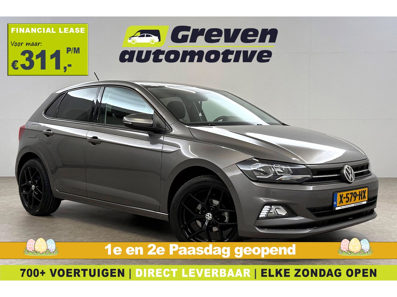 Volkswagen Polo - 1.0 TSI Highline | Camera | Carplay | Adap. Cruise | Parkeersens. | Stoelverw. - AutoWereld.nl