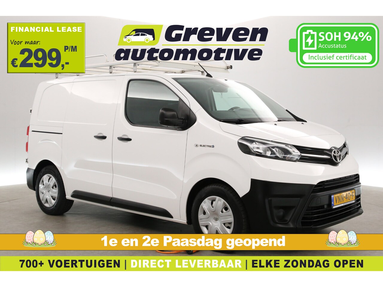 Toyota ProAce - Standard Range 50 kWh L1H1 | Snelladen | SOH 94% | Airco | Cruise | Carplay | Trekhaak | 3 - AutoWereld.nl