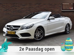 Mercedes-Benz E-klasse Cabrio - 200 '15 LED NL Auto Leder Clima Navi Cruise NAP Inruil mogelijk