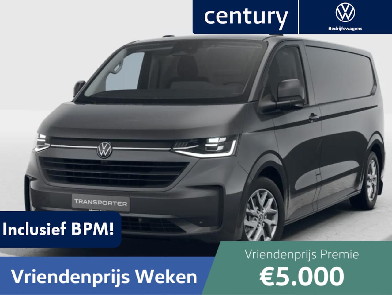 Volkswagen Transporter - Bedrijfswagens Bulli L2 2.0 TDI 110 kW (150 pk) EU6 3500 mm 8 ver - AutoWereld.nl
