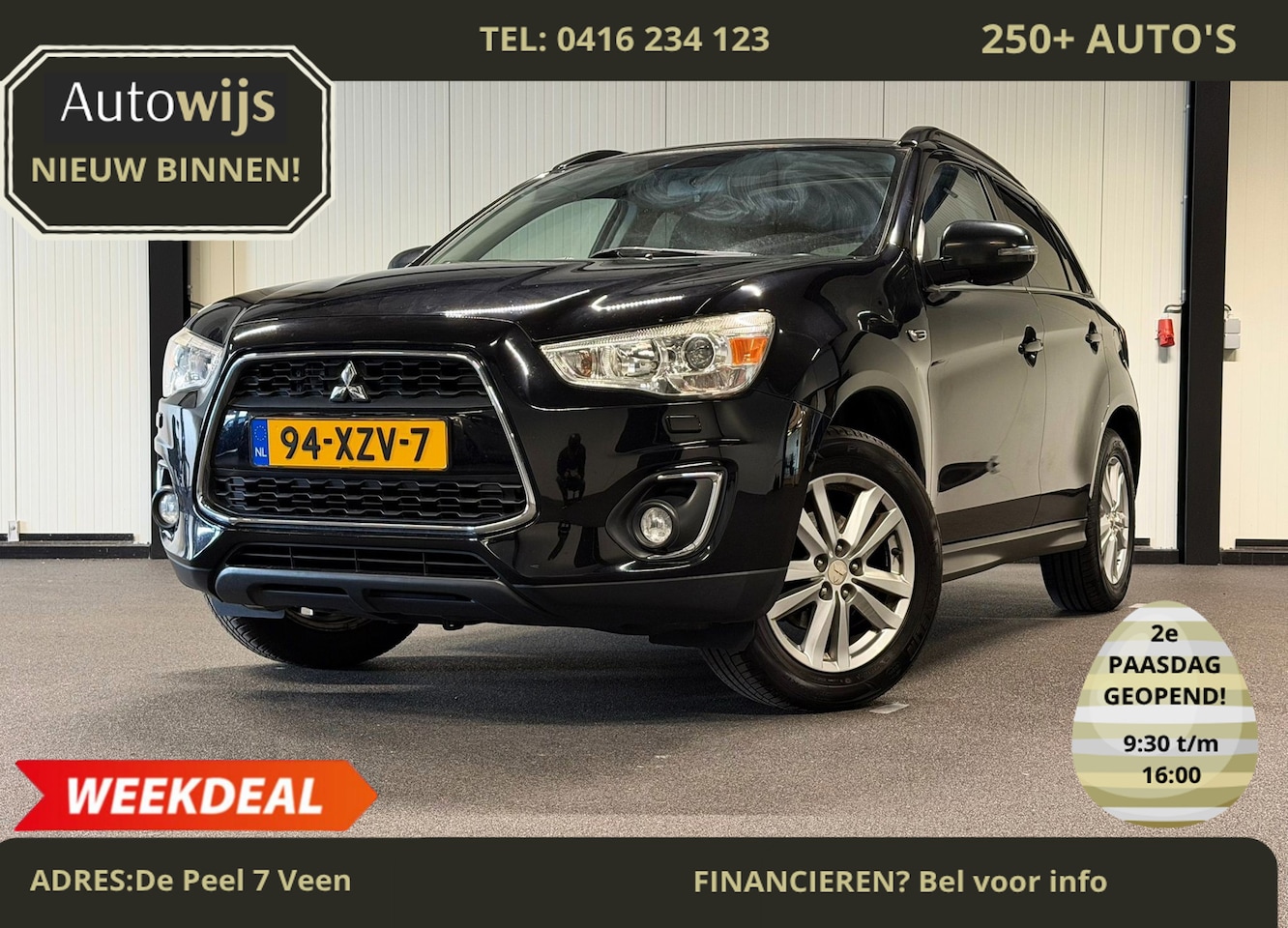Mitsubishi ASX - 1.6 Cleartec Intense|NAVI|CAMERA|PANO|NL AUTO|GOED ONDERHOUDEN - AutoWereld.nl