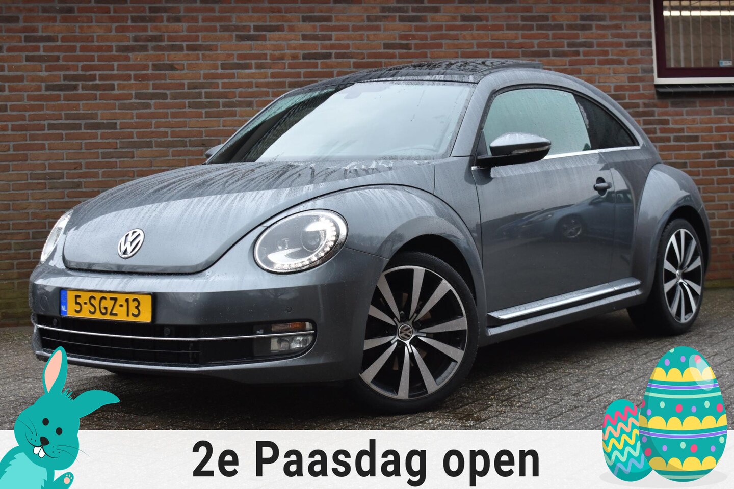 Volkswagen Beetle - 1.4 TSI Design '13 Pano Keyless Xenon Clima Navi Cruise Inruil mogelijk - AutoWereld.nl