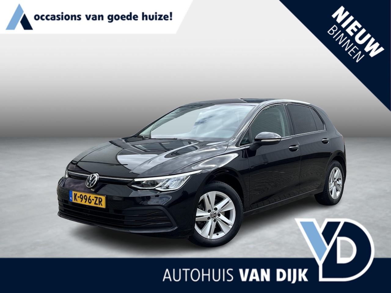 Volkswagen Golf - 1.5 TSI Life | Navi/Adapt.Cruise/Clima/Winterpakket/Sfeerverlichting/Apple CarPlay-Android - AutoWereld.nl