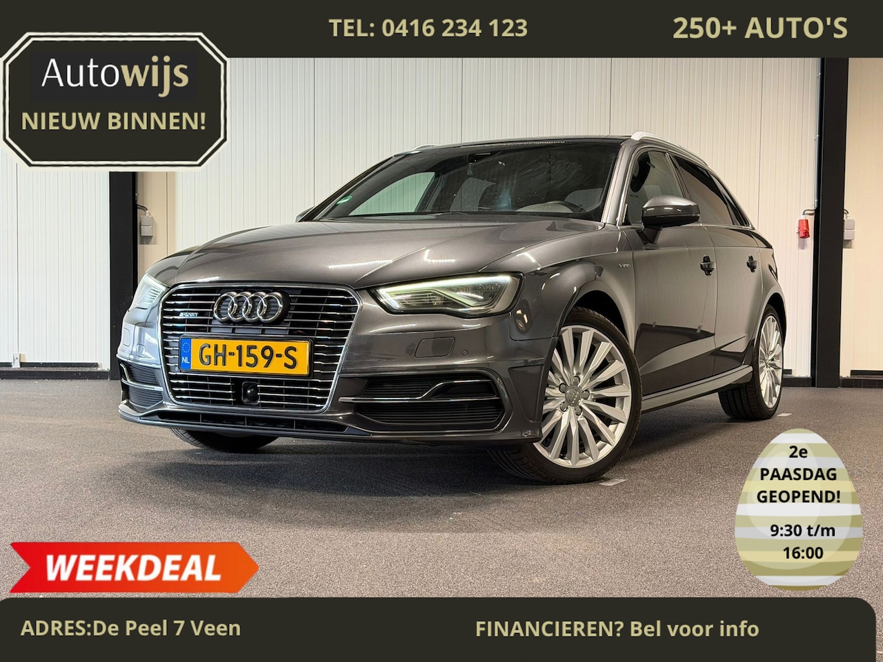 Audi A3 Sportback - 1.4 e-tron PHEV Ambition Pro Line plus|S-LINE|PANO|KEYLESS|NL AUTO - AutoWereld.nl