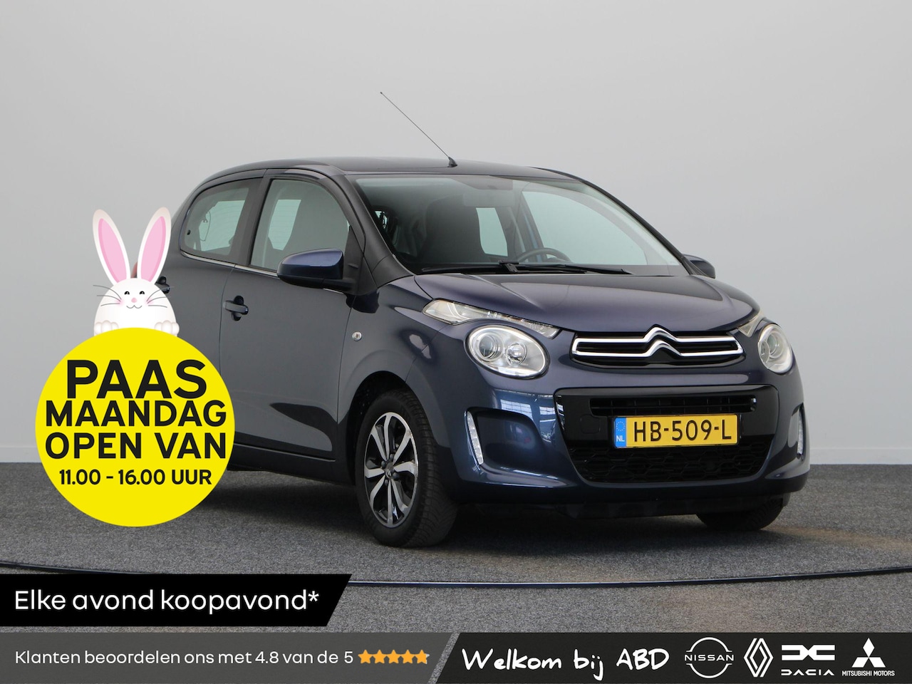 Citroën C1 - 1.0 VTi Shine | Bluetooth | Airco | Centrale vergrendeling | Achteruitrijcamera | Automaat - AutoWereld.nl