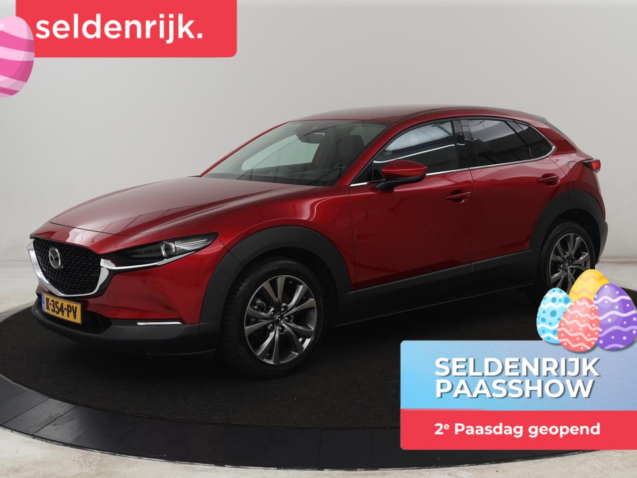 Mazda CX-30 - 2.0 e-SkyActiv-X M Hybrid Luxury | Stoelverwarming | Head-Up | Leder | Bose Surround | Cam - AutoWereld.nl