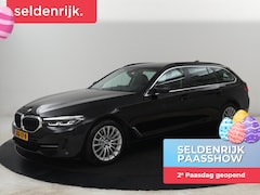 BMW 5-serie Touring - 530e Executive | Leder | Trekhaak | Stoelverwarming | Live Cockpit | Carplay | Achterbankv