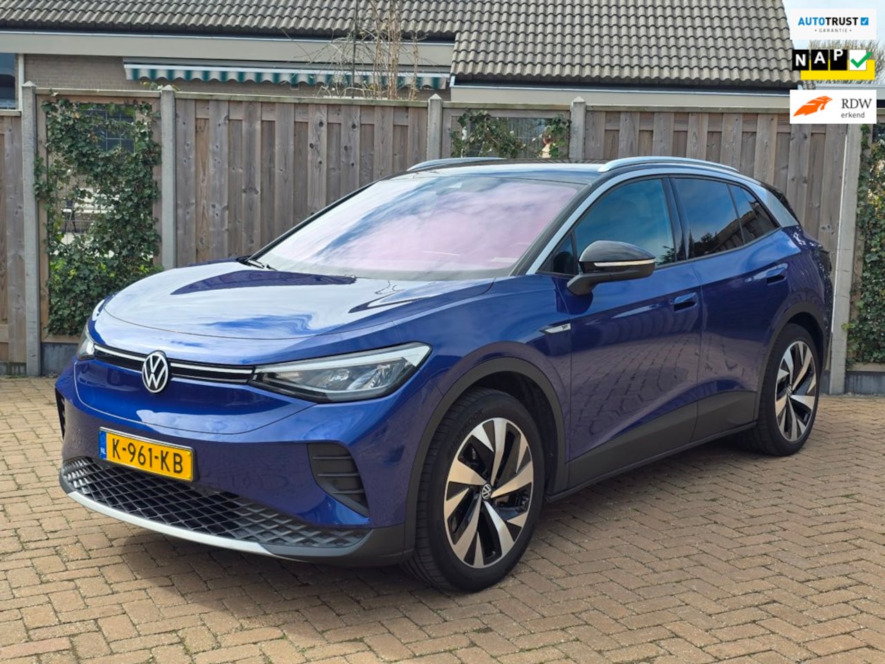 Volkswagen ID.4 - First 77 kWh SoH 92,3% App, Cam, DAB. - AutoWereld.nl