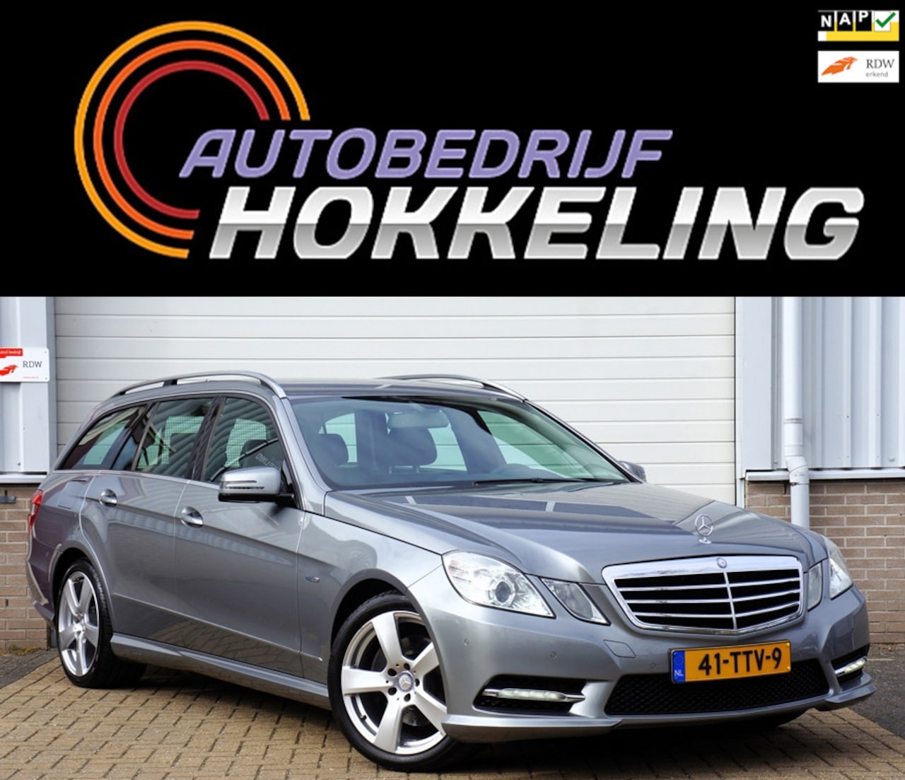 Mercedes-Benz E-klasse Estate - 200 CGI Edition AMG Sport; Automaat+Leder+Navi=TOP STAAT !! - AutoWereld.nl
