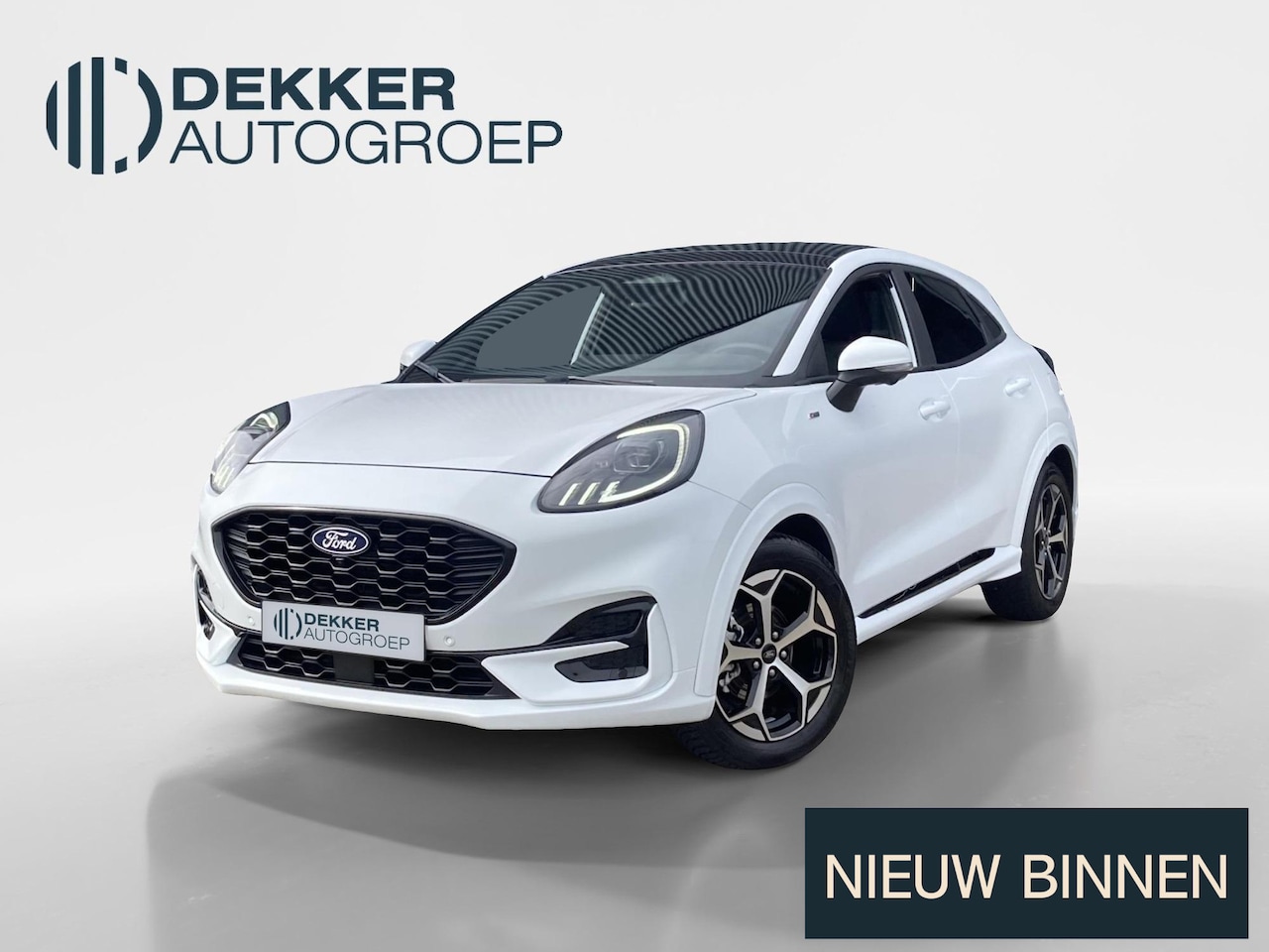 Ford Puma - 1.0 EcoBoost Hybrid 125 pk ST-Line Automaat Afneembare trekhaak - Panoramadak -Driver Assi - AutoWereld.nl