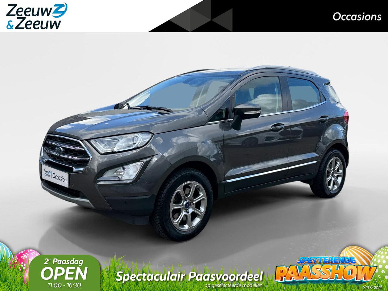 Ford EcoSport - 1.0 EcoBoost Titanium | Navigatie | Parkeersensoren voor en achter | Achteruitrijcamera | - AutoWereld.nl
