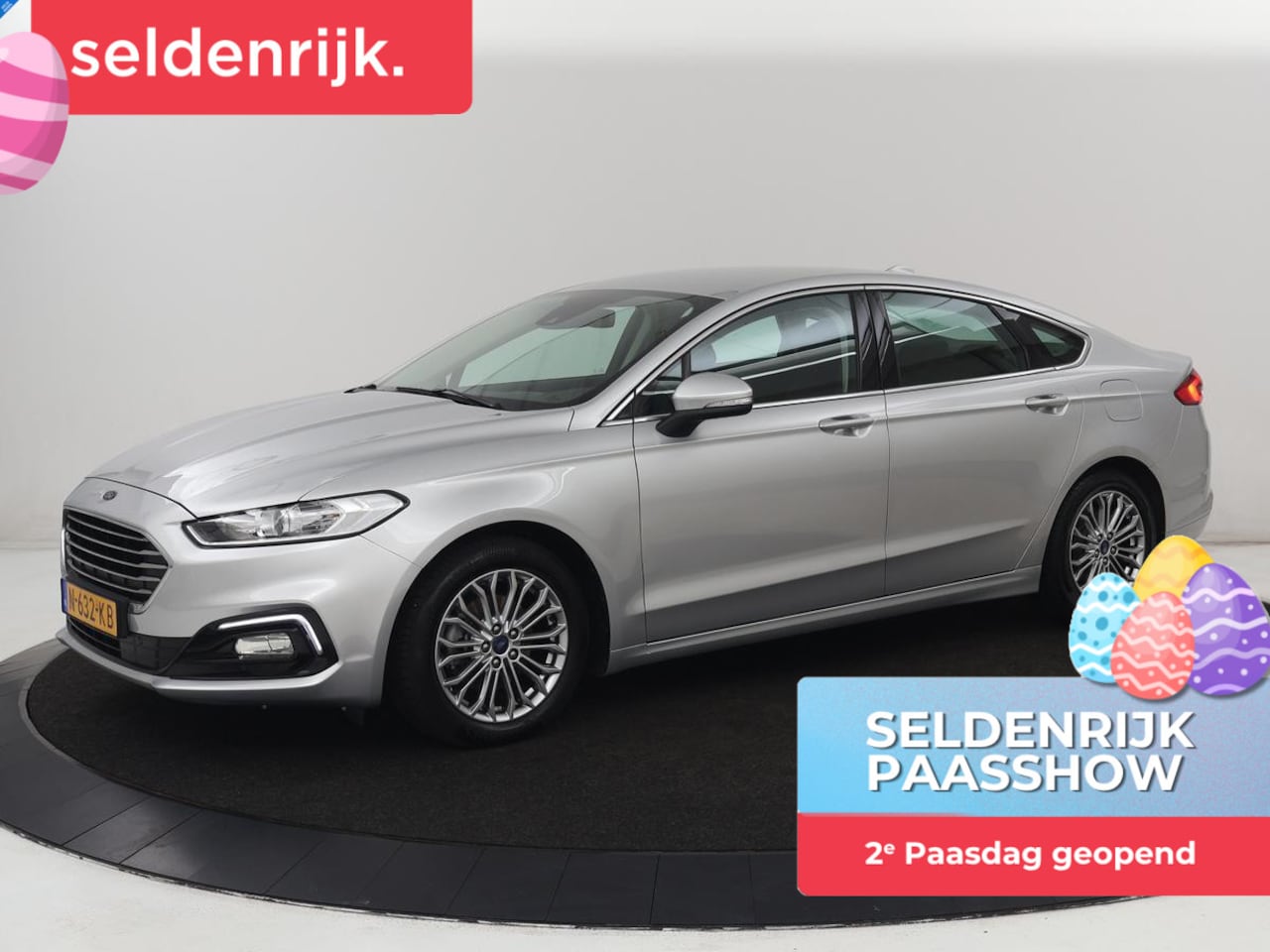 Ford Mondeo - 2.0 IVCT HEV Titanium | Stoelverwarming | Carplay | Keyless | Navigatie | Climate control - AutoWereld.nl