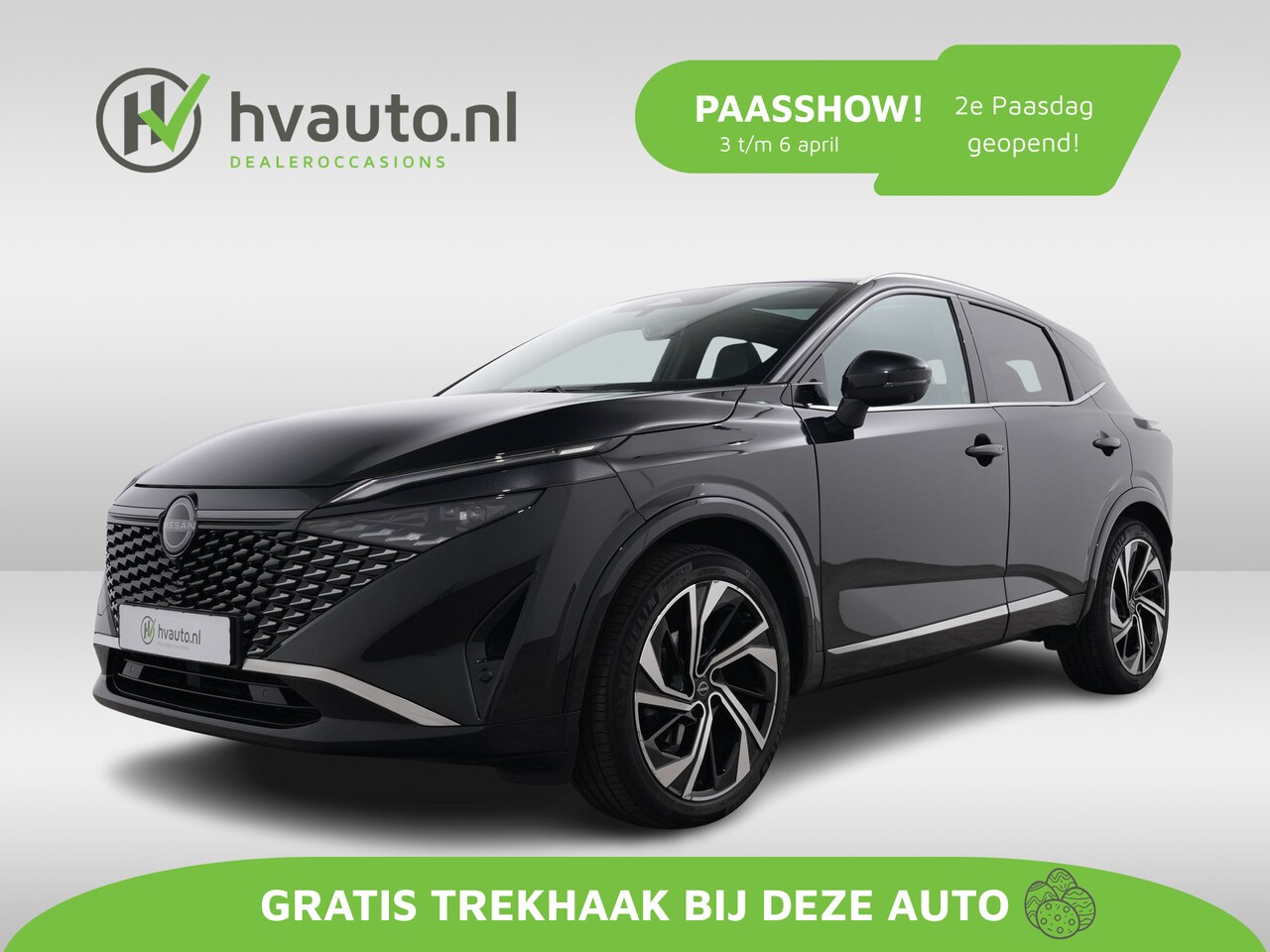 Nissan Qashqai - 1.3 MHEV 158PK XTRONIC TEKNA PLUS | Trekhaak | Panoramadak | BOSE audio | Leer | full opti - AutoWereld.nl