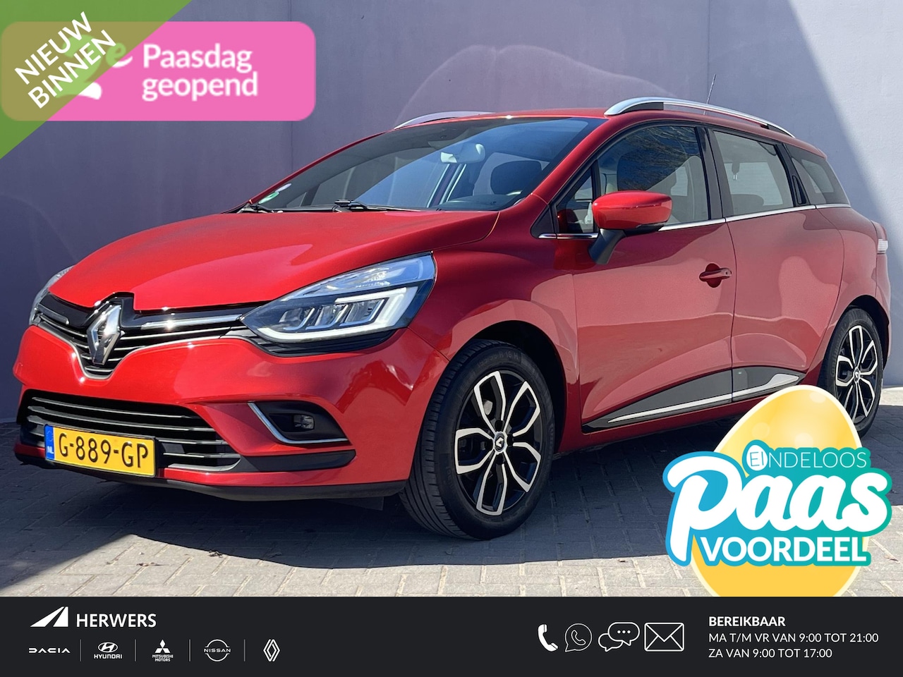 Renault Clio Estate - TCe 90 Intens / Navigatie / Bluetooth / Dealer Onderhouden / Airco / Cruise Control / Stoe - AutoWereld.nl