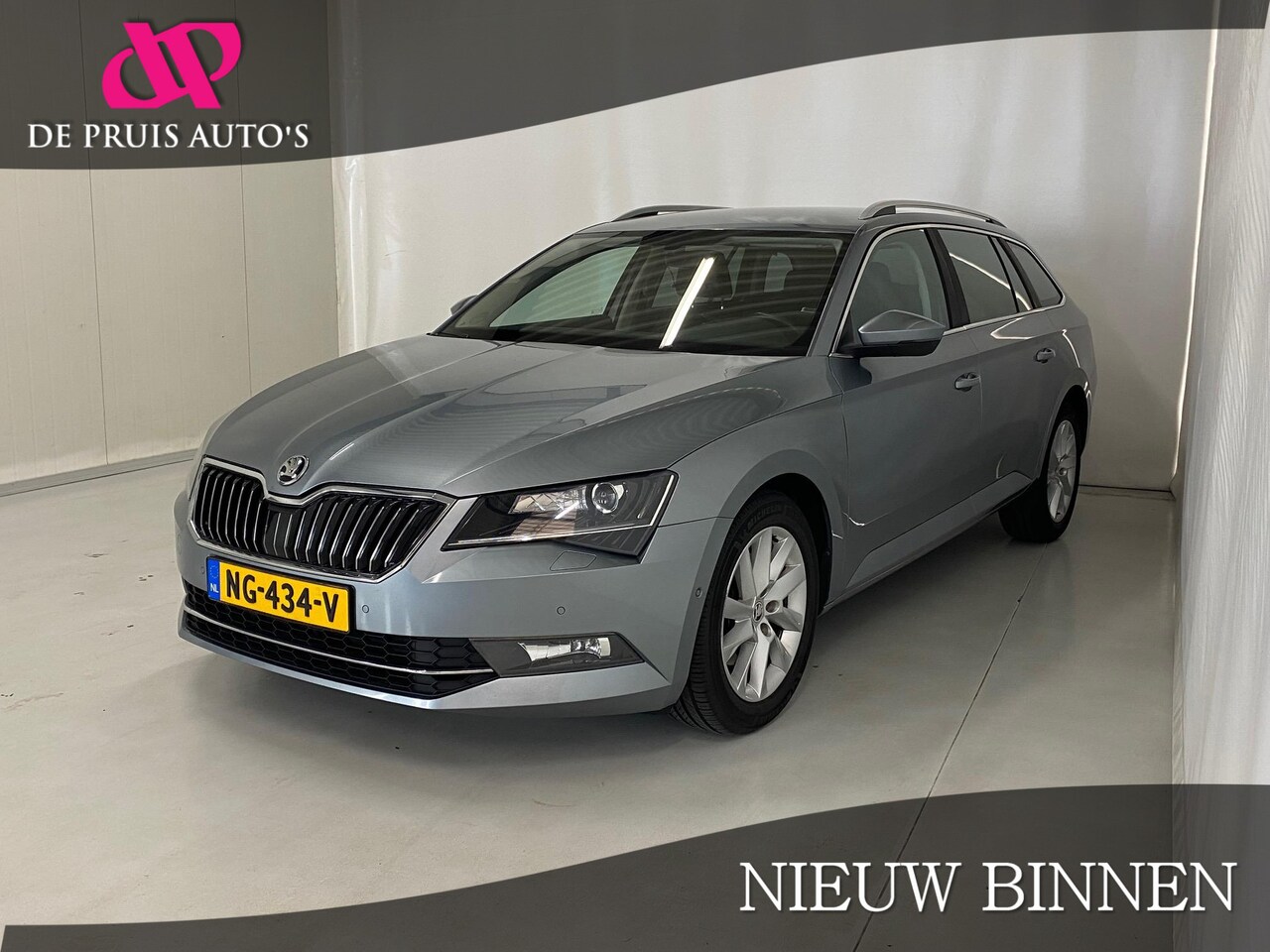 Skoda Superb Combi - 1.4 TSI ACT Style Business Navigatie CanTon-sound 17inch LM El.stoelen+memo Alcantara PDC - AutoWereld.nl