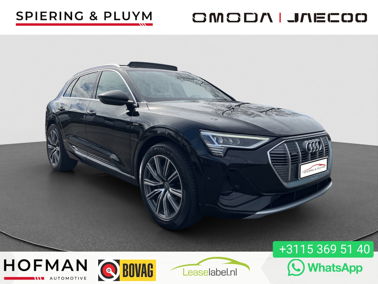 Audi e-tron - 50 quattro S edition 71 kWh Pano/Schuifdak | Trekhaak | Carplay | Adap.cruise | Stoelmemor - AutoWereld.nl