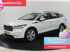 Skoda Enyaq iV - 60 | SOH 92% | Trekhaak | Half leder | Sfeerverlichting | Carplay | Navigatie | 19'' | Cru