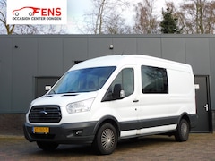 Ford Transit - 330 2.2 TDCI L3H3 DC Ambiente 7-PERS CAMERA NAVI BLUETOOTH CRUISE AIRCO TREKHAAK