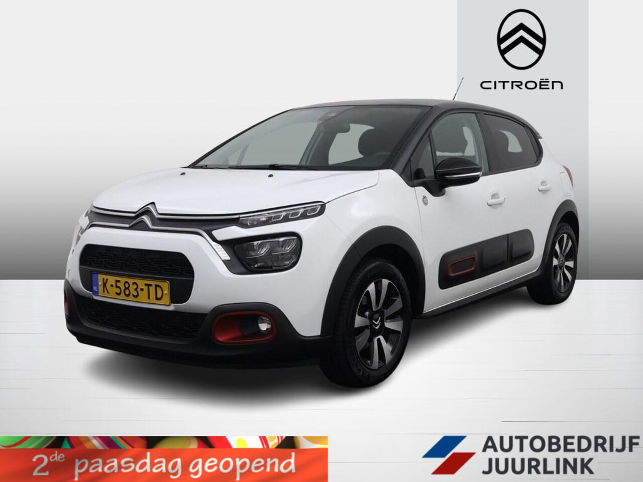 Citroën C3 - 1.2T 110pk C-Series Nav/Lmv/Led/Trekhaak/ Carplay/Cruise/El.Pakket - AutoWereld.nl