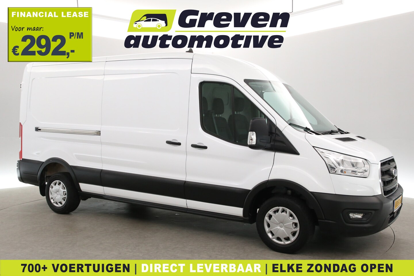 Ford Transit - 2.0 TDCI L3H2 | Airco | Cruise | 3 Zits | 2xSchuifdeur | Parkeersens. - AutoWereld.nl