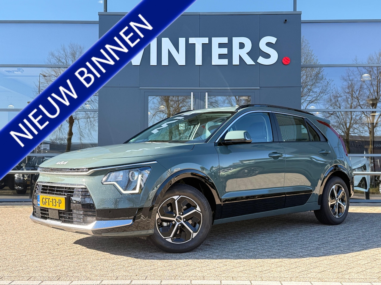 Kia Niro - 1.6 GDi Hybrid DynamicLine Nieuw binnen, meer foto's volgen - AutoWereld.nl