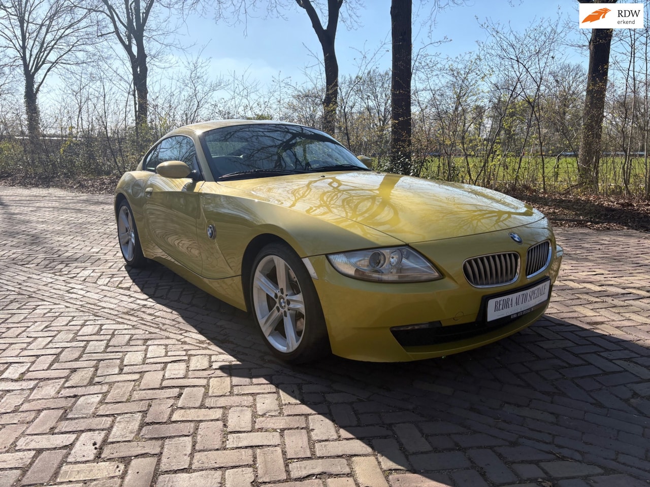 BMW Z4 Coupé - 3.0si 3.0si, Phoenixgelb , individueel leer New England, Bicolor, unieke uitvoering in topkwalit - AutoWereld.nl