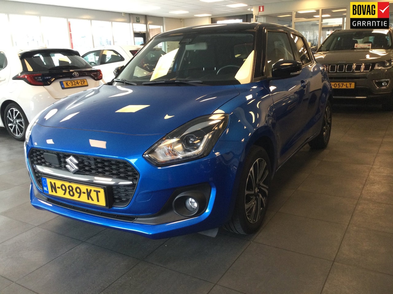 Suzuki Swift - 1.2 Style Smart Hybrid 11-2021 Camera PDC Trekhaak Carplay - AutoWereld.nl
