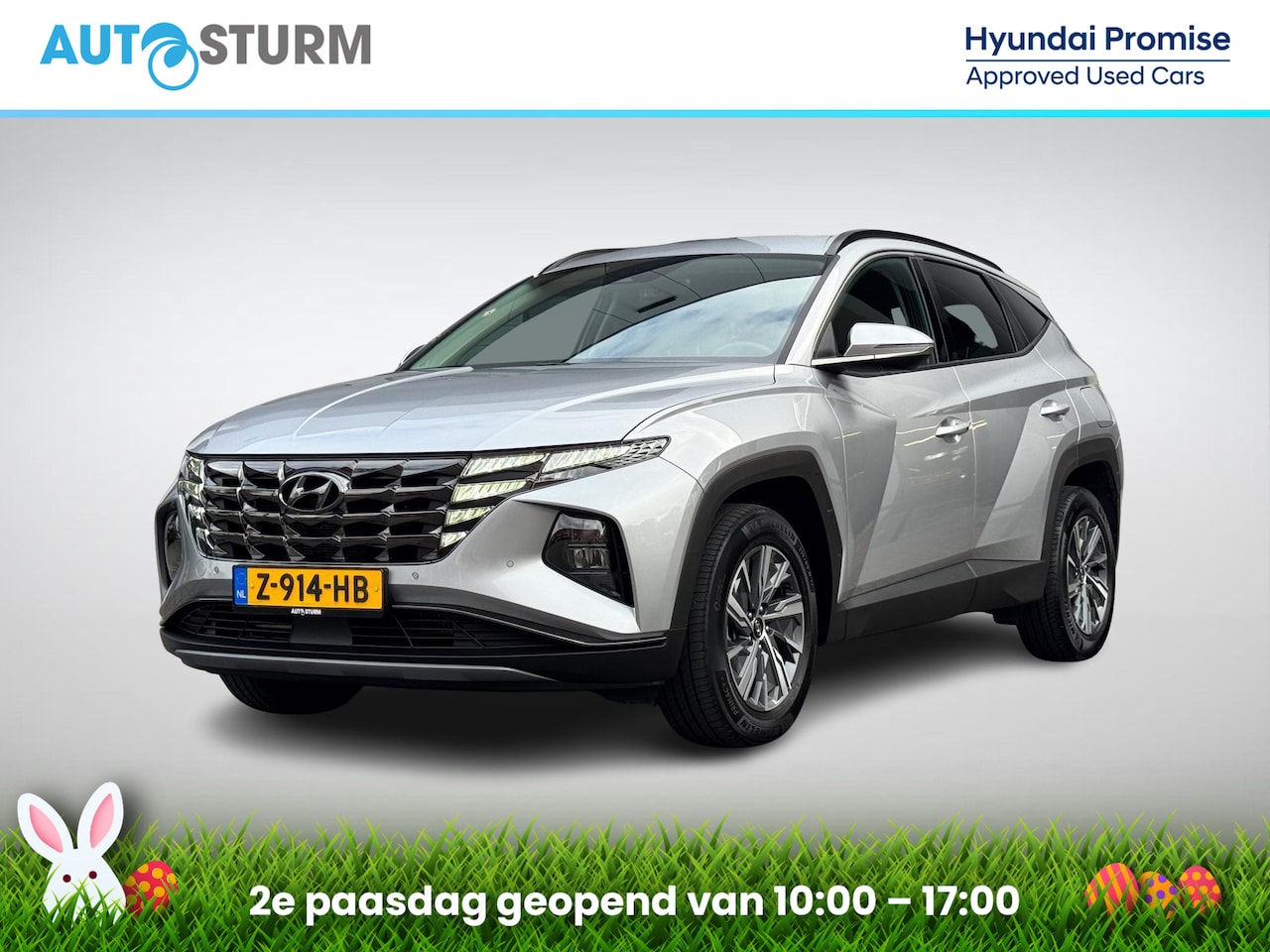 Hyundai Tucson - 1.6 T-GDI HEV Comfort Smart NL-Auto, 1650kg Trekgewicht! - AutoWereld.nl