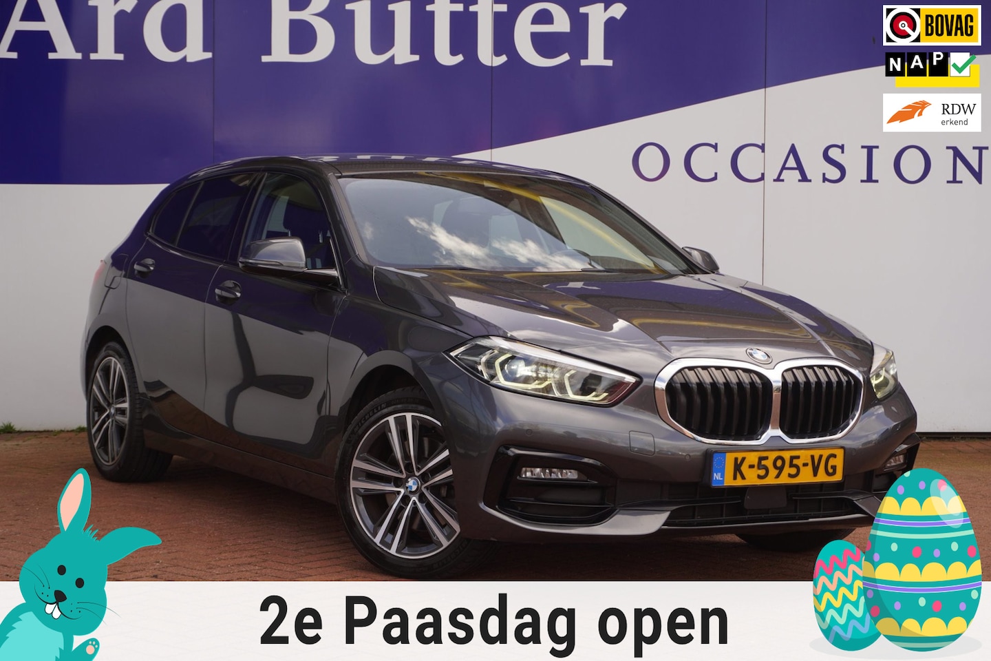 BMW 1-serie - 118i High Executive Edition-Sport+Harman-Kardon+Led+ecc+Navigatie+stoel-verw =TOP-ONDERHOU - AutoWereld.nl