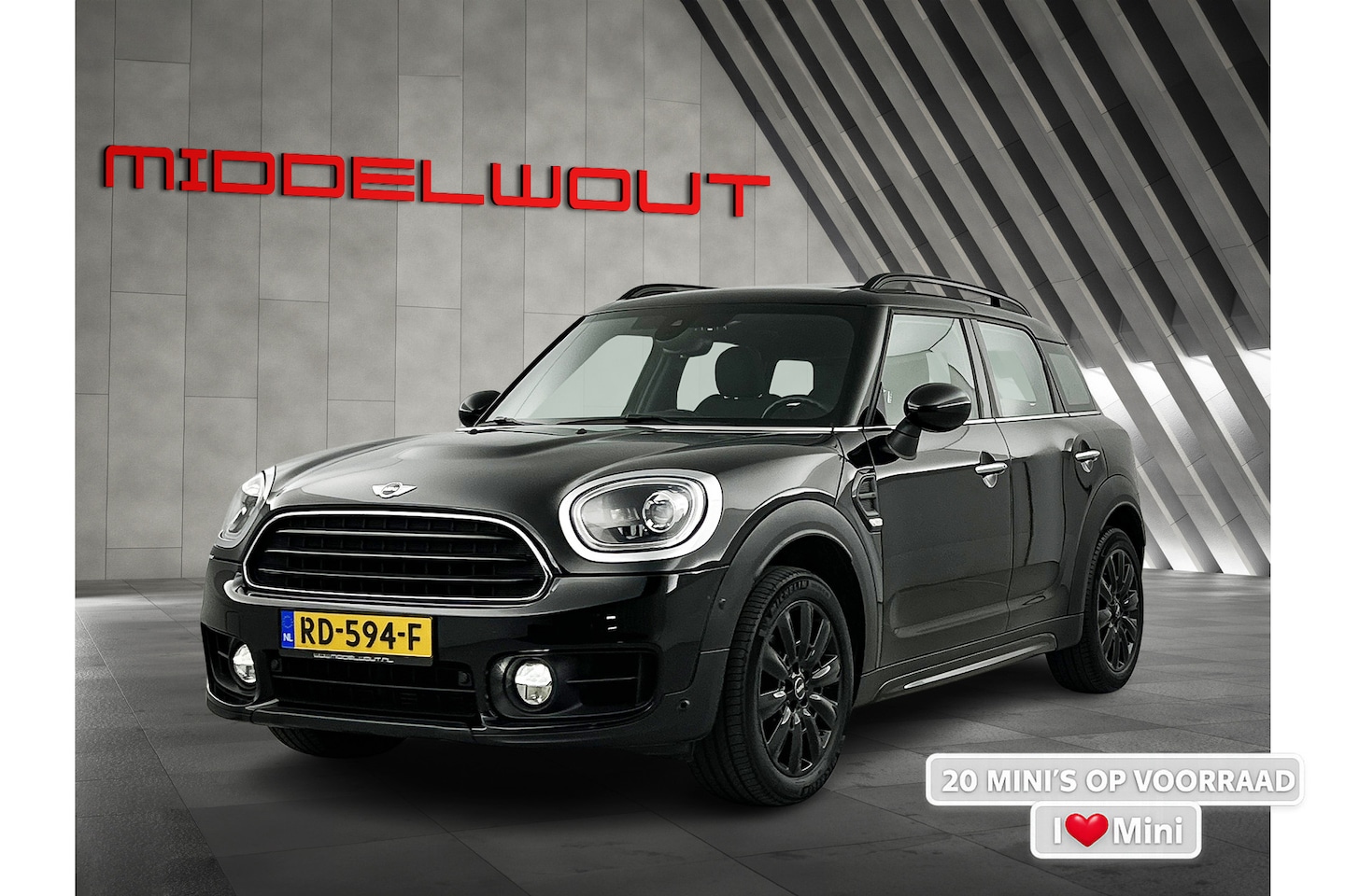 MINI Countryman - Mini 1.5 136 PK Aut. Cooper Chili Pano-dak/Leder/Carplay/18'LMV - AutoWereld.nl
