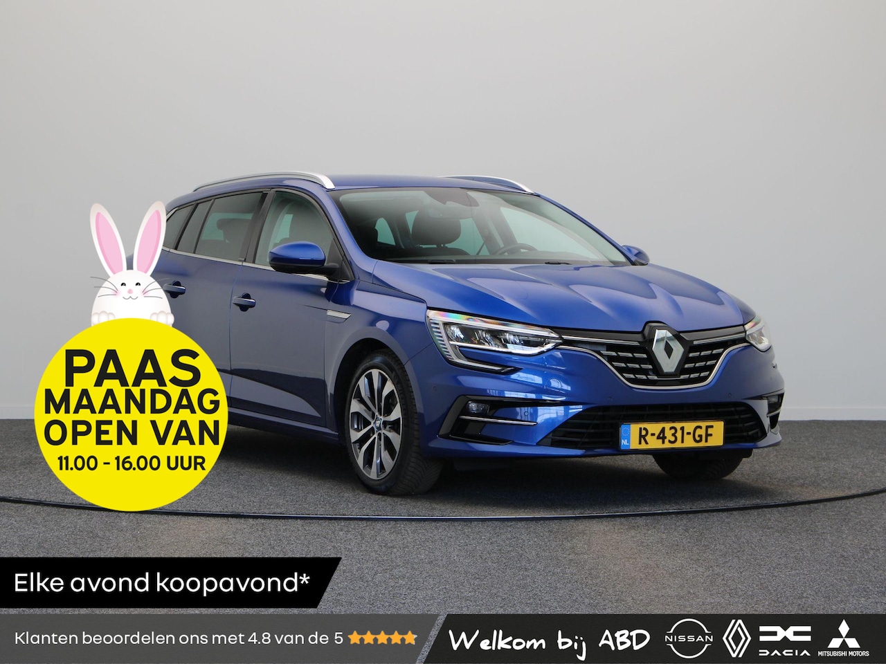 Renault Mégane E-Tech - Estate 1.6 Plug-In Hybrid 160 Intens | Head up display | Stoelverwarming | Trekhaak | Eers - AutoWereld.nl