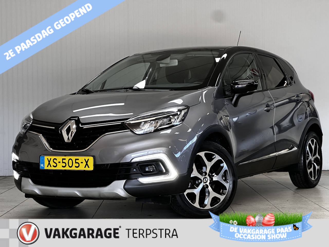 Renault Captur - 1.3 TCe Intens/ Automaat/ LED Koplampen/ Dodehoekdetectie/ Keyless/ Clima/ Navi/ Cruise/ B - AutoWereld.nl