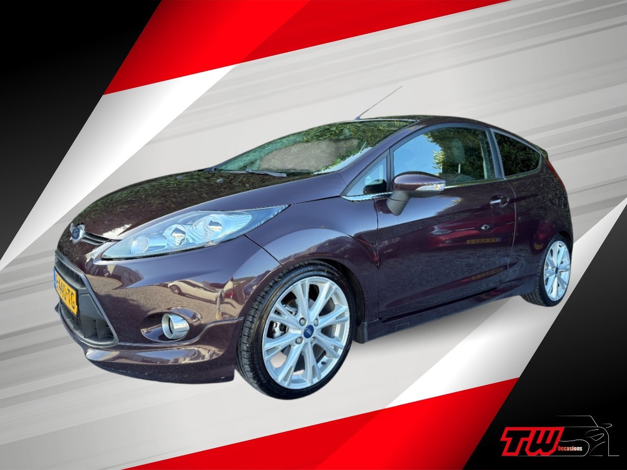 Ford Fiesta - 1.4 Ghia SPORT | NWE APK & DB-RIEM | AIRCO | PDC - AutoWereld.nl