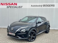 Nissan Juke - 1.6 Hybrid Tekna Automaat Navigatie, Leder, 19"Lm, Bose, 360 Camera, Adaptive Cruisecontro