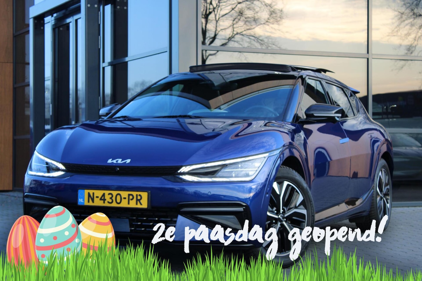 Kia EV6 - GT-Line 77.4 kWh | Pano | 95,3% SOH | Trekhaak | Meridian Audio - AutoWereld.nl