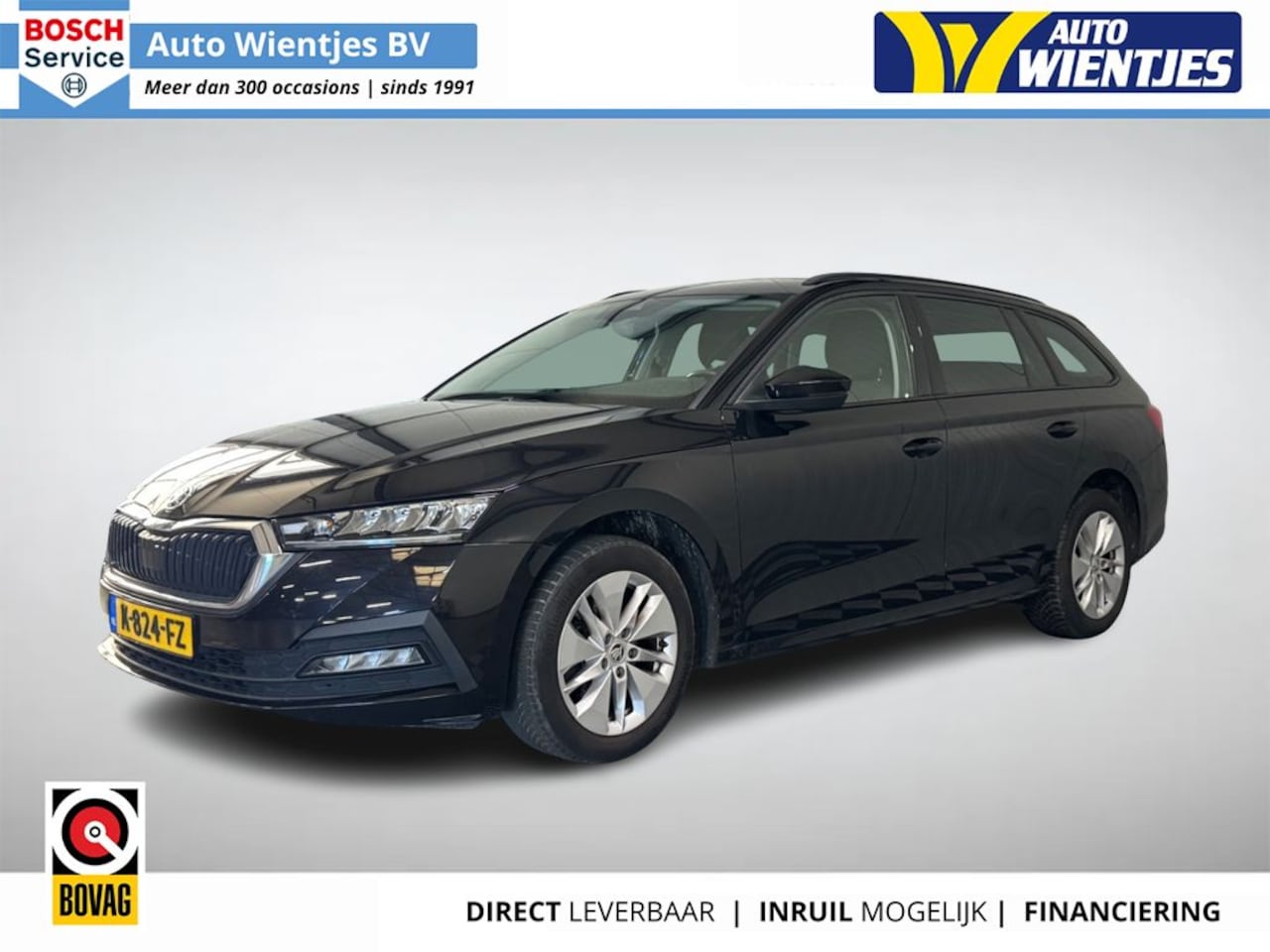 Skoda Octavia Combi - 1.0 e-TSI | Business Edition | Navi | Virtual | Trekhaak - AutoWereld.nl