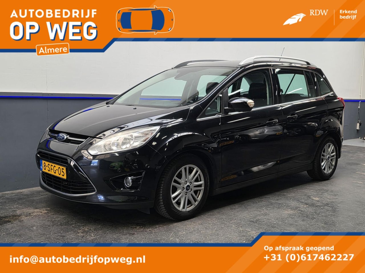 Ford Grand C-Max - 1.0 Titanium | Vol opties! | Camera | Climat & Cruise Control - AutoWereld.nl